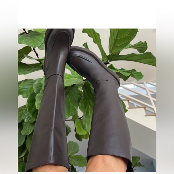 Neiman Marcus NWT Paloma Barcelo knee high Heel Platform Boot comfortable HOT❤️ - Picture 6 of 15